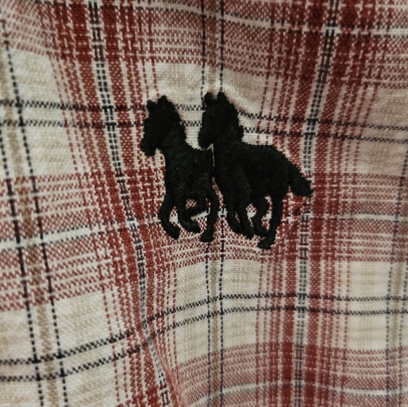 Bit and Bridle Longsleeve Button Down, Size XL - Picture 7 of 8